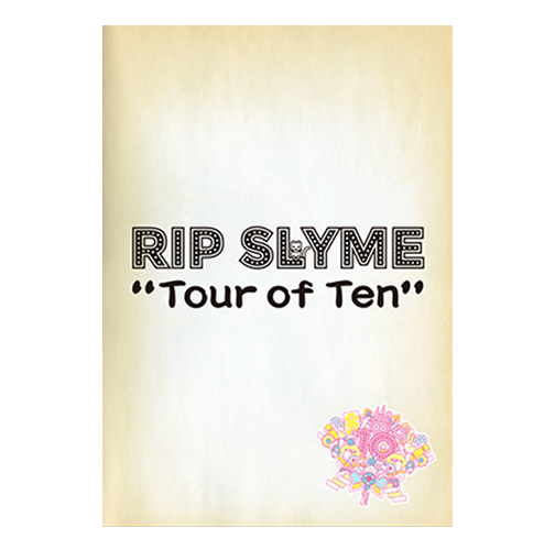 RIP SLYME「Tour of Ten」パンフレットデザイン