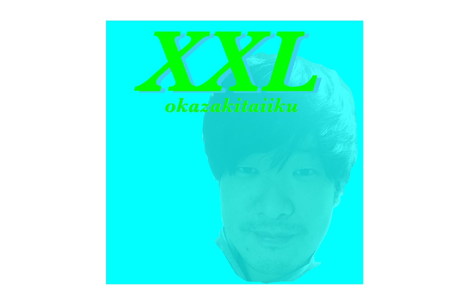 岡崎体育「XXL」ジャケット制作の制作物画像