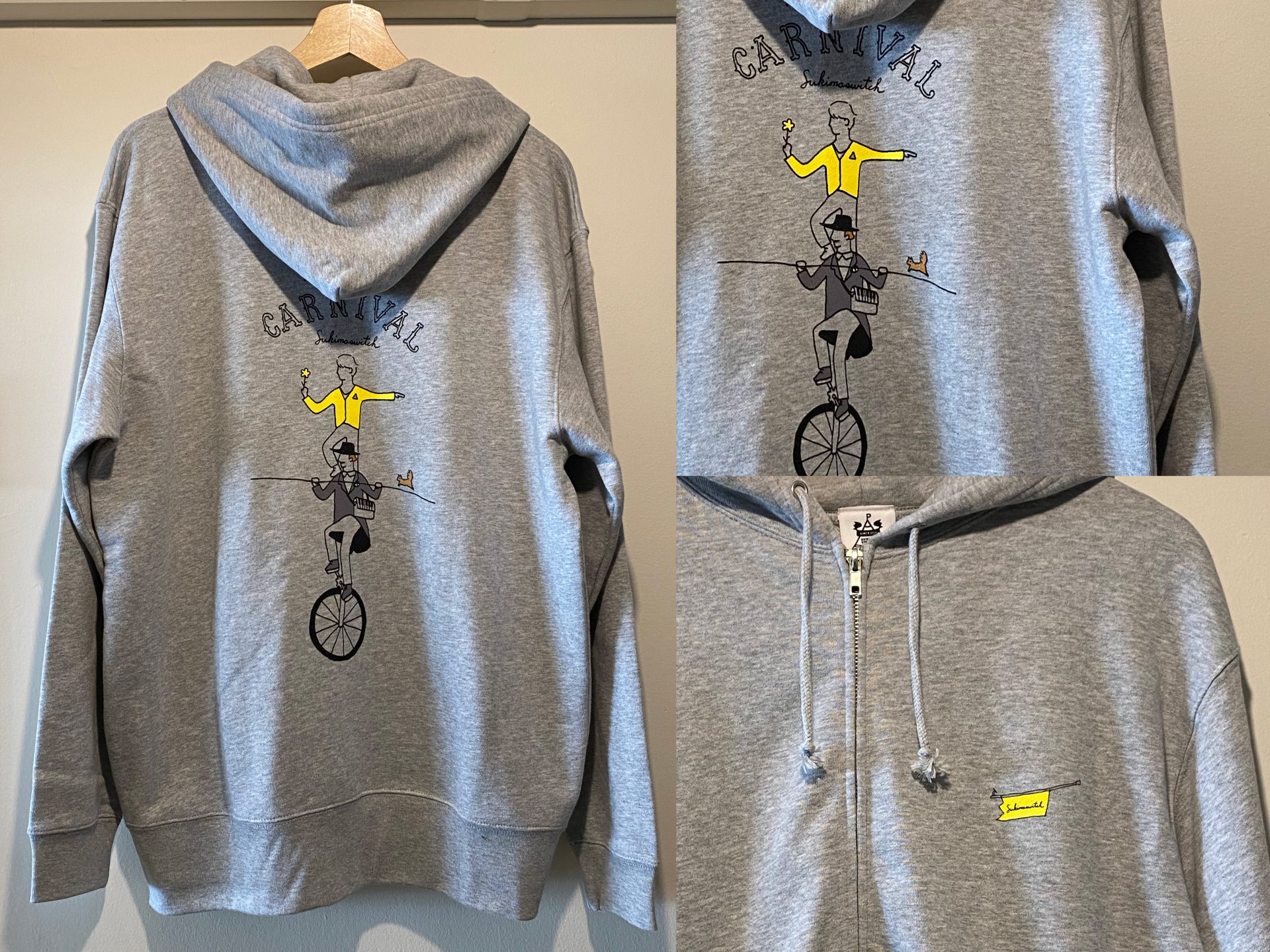 スキマスイッチ 「TOUR 2019-2020 POPMAN’S CARNIVAL vol.2」 グッズデザインの制作物画像