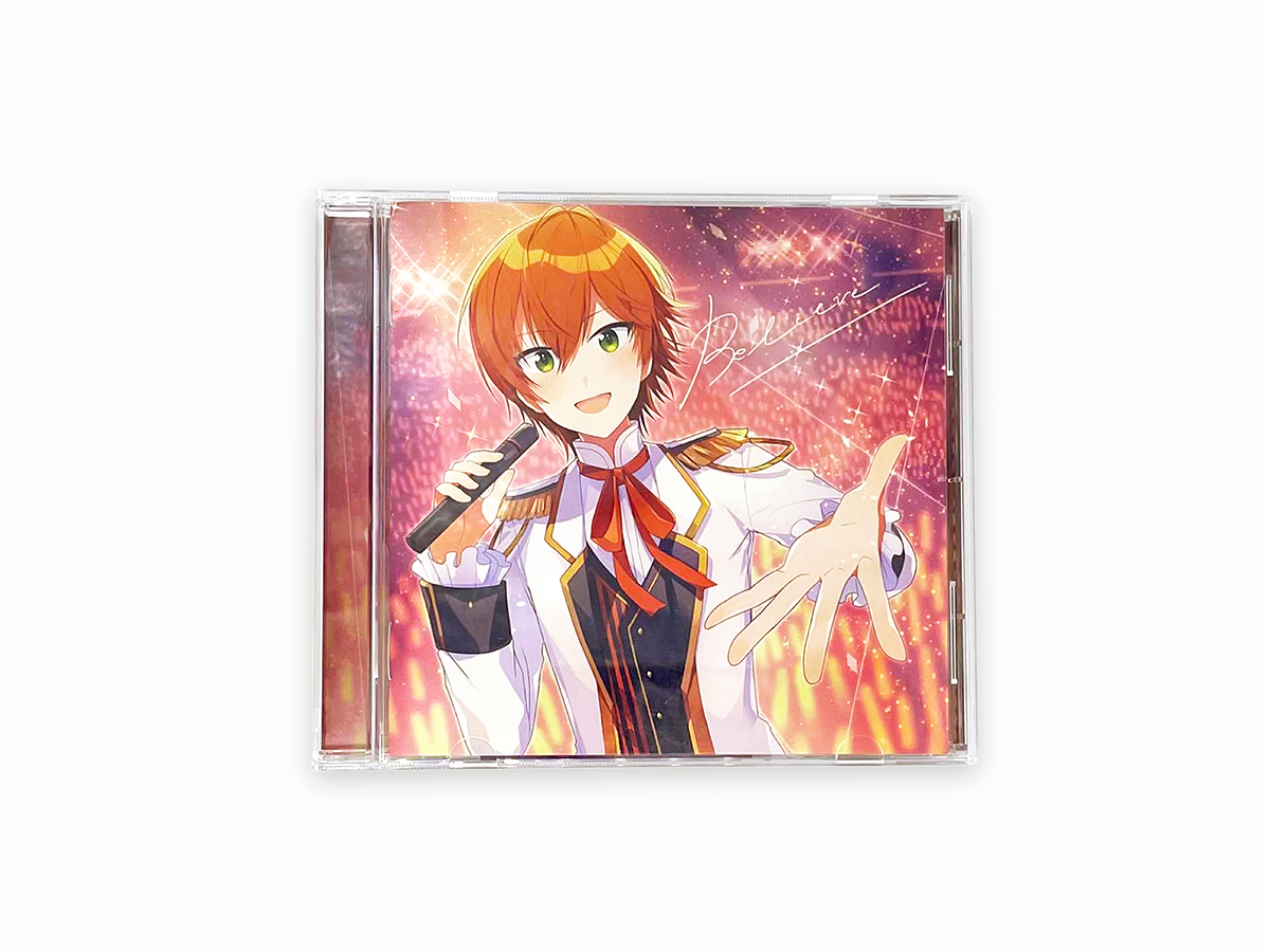 ジェル「Believe」ジャケットデザインの制作物画像