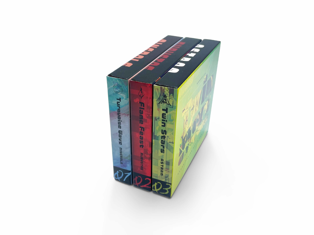 AKROGLAM CD-BOX ジャケットデザインの制作物画像