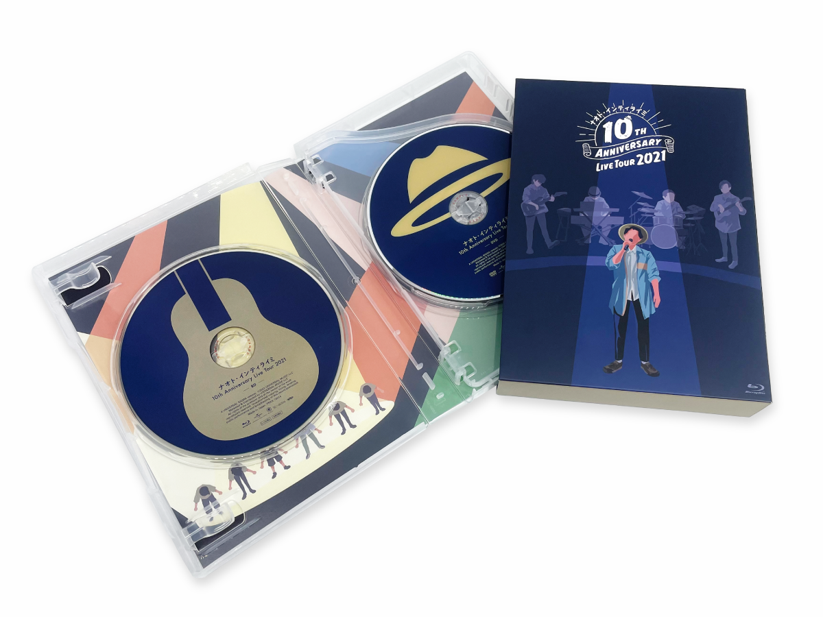 ナオト・インティライミ「10TH ANNIVERSARY LIVE TOUR 2021」ジャケットデザインの制作物画像